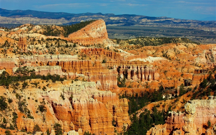 Брайс Каньон Национальный парк, штат Юта, США, горы обои,s изображение