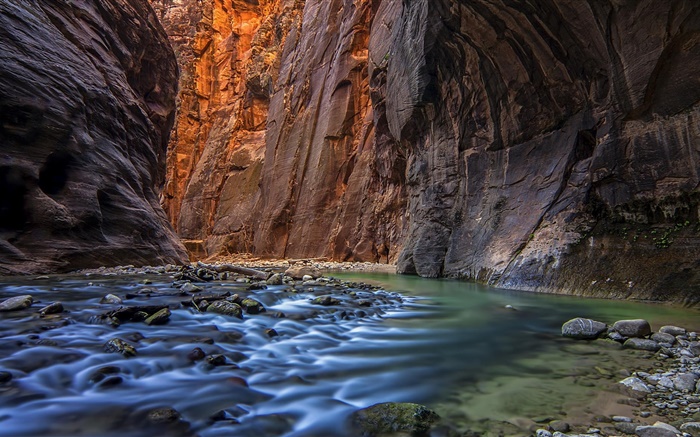 Речные, пещеры, каньон, камни обои,s изображение
