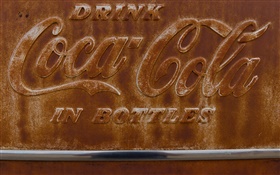 Coca-Cola логотип, напиток HD обои