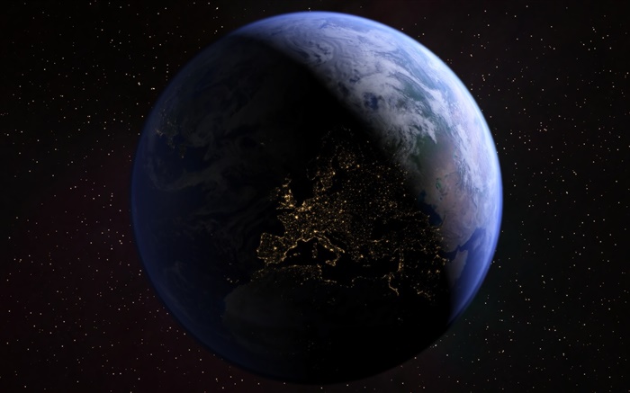 Земля, космос, звезды, планеты обои,s изображение