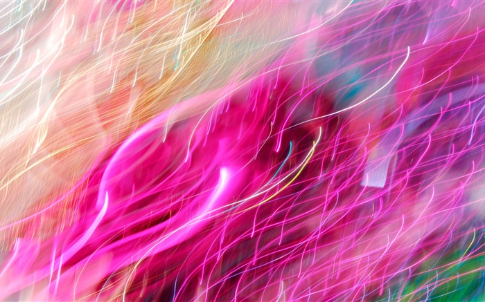 Абстракция, линии сгиба, красочные лучи обои,s изображение