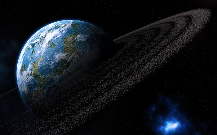 Голубая планета, земля, космос обои,s изображение