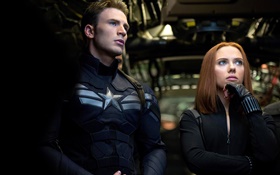Капитан Америка: Первый мститель, Черная Вдова HD обои