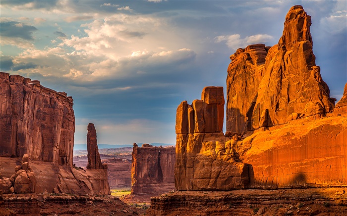 Пустыня, камни, ущелье, горы обои,s изображение