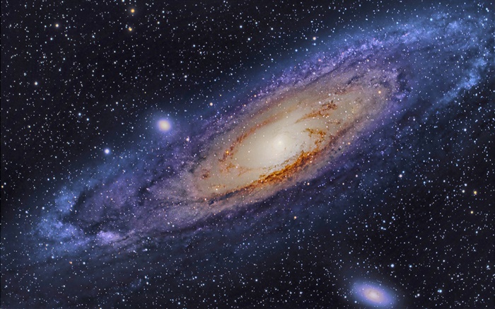 Галактика Андромеда, красивое место, звезды обои,s изображение