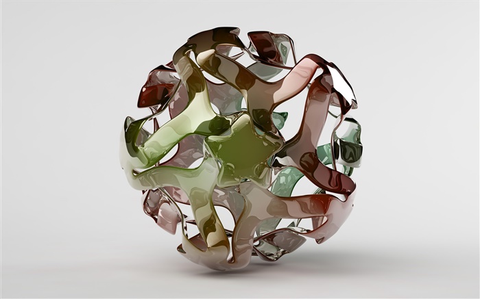 3D креативный дизайн мяч обои,s изображение