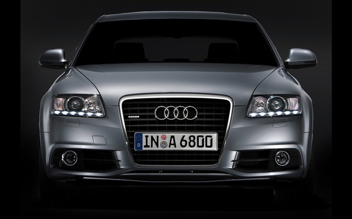 вид спереди Audi автомобиль обои,s изображение