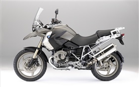 BMW R1200 GS черный мотоцикл HD обои