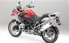 BMW R1200 GS вид мотоцикла задний HD обои