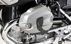BMW двигатель мотоцикла крупным планом