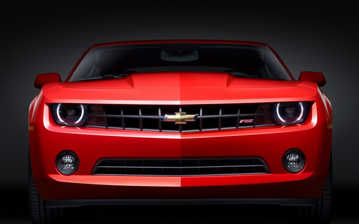 Chevrolet RS красный автомобиль вид спереди обои,s изображение