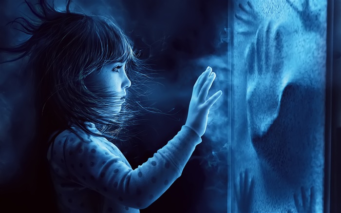 Ребенок, призрак, ночь, кино обои,s изображение
