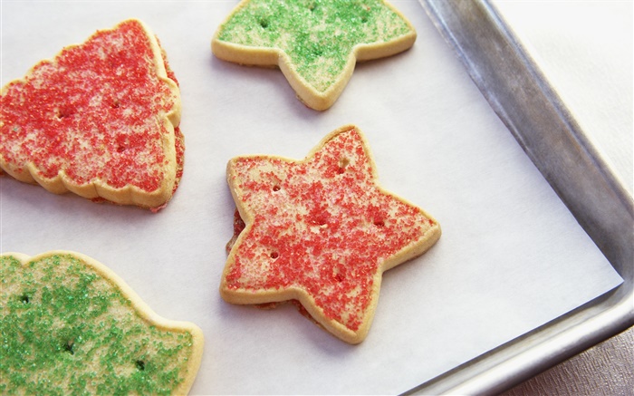Рождественская еда, сладкие пироги, звезды обои,s изображение