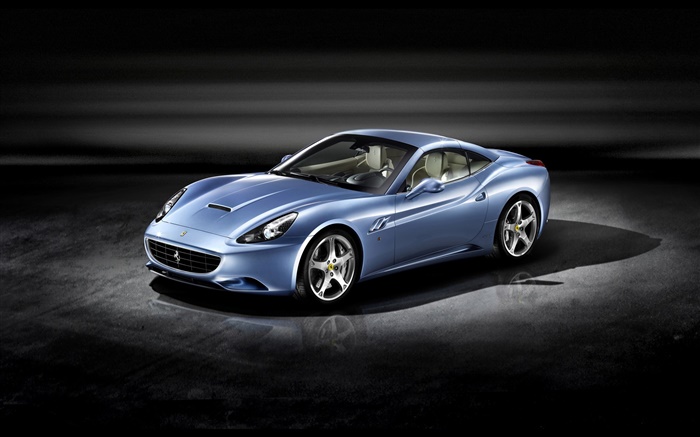 Ferrari California 2008 синий суперкар обои,s изображение