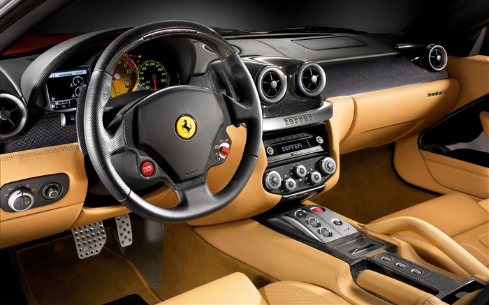 Ferrari F430 суперкар кабина крупным планом обои,s изображение