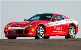 Ferrari гоночный автомобиль крупным планом HD обои