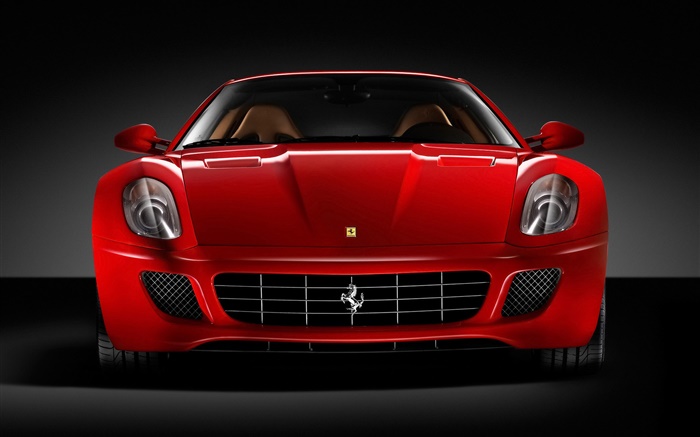 красный автомобиль вид спереди Ferrari обои,s изображение