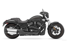 Harley-Davidson черный мотоцикл HD обои