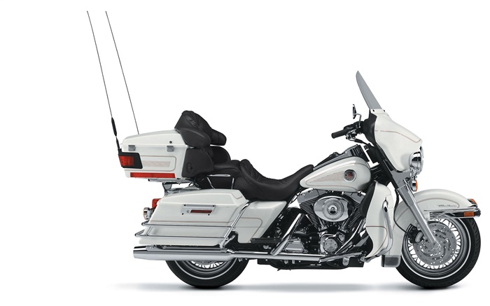 Harley-Davidson белый мотоцикл обои,s изображение