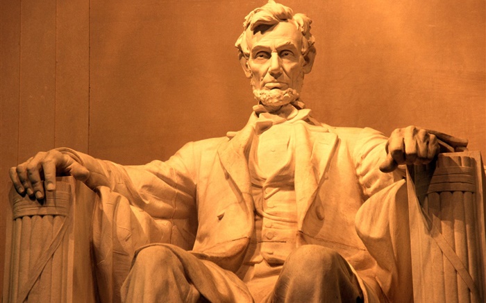 Линкольн Статуя обои,s изображение
