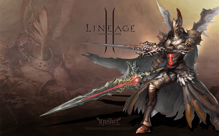 Lineage 2, доспехи воина обои,s изображение