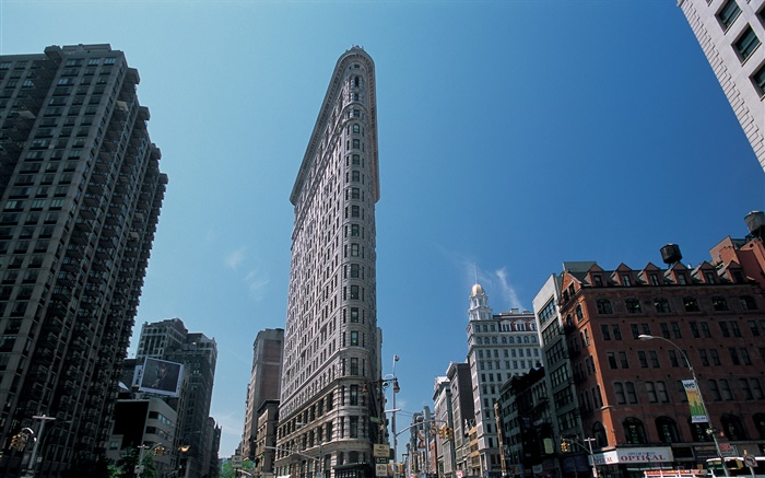 Нью-Йорк, город, небоскребы, США обои,s изображение