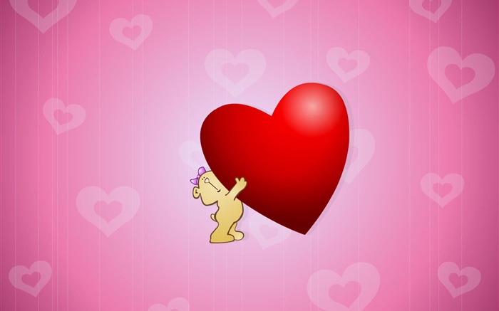 Красный любовь сердца, художественные фотографии обои,s изображение