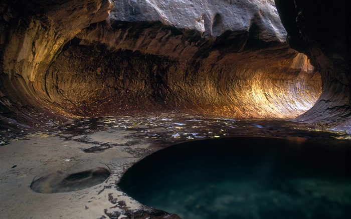 Рок пещеры, вода, приключения обои,s изображение