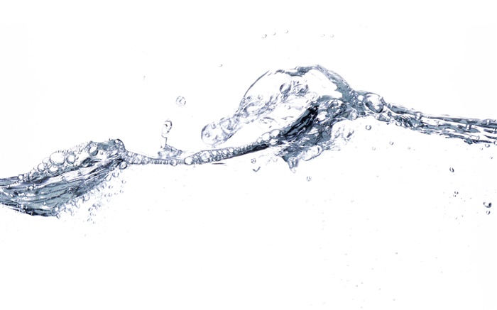 Всплеск воды, капли, белый фон обои,s изображение