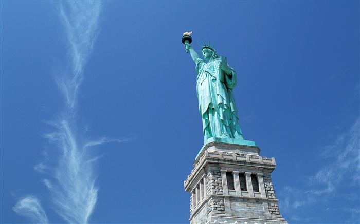 Статуя Свободы, Нью-Йорк, США обои,s изображение