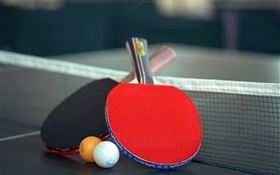 Настольный теннис и ракетка HD обои