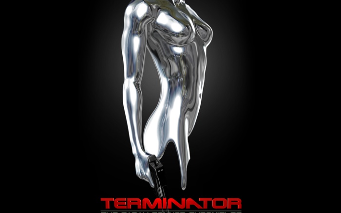 Терминатор: Хроники Сары Коннор, робот жидкость обои,s изображение