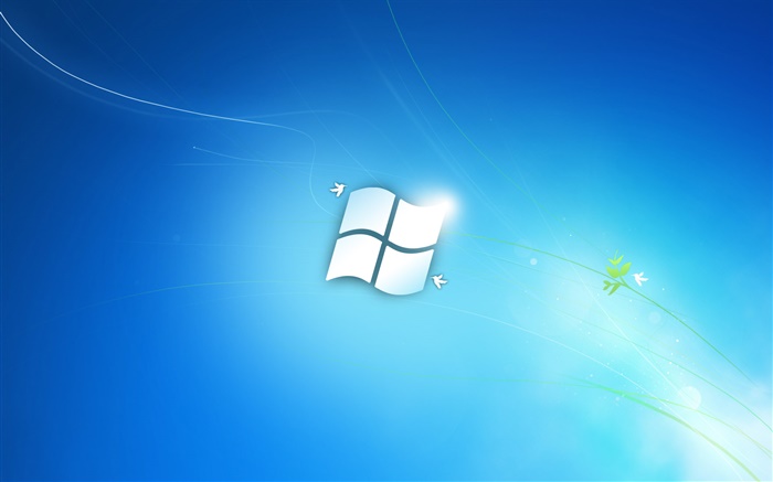 Windows 7 классический синий стиль обои,s изображение