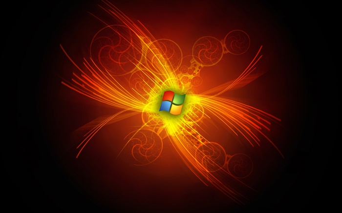 Windows 7 системные абстрактные линии обои,s изображение