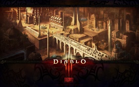 Diablo III, замок HD обои