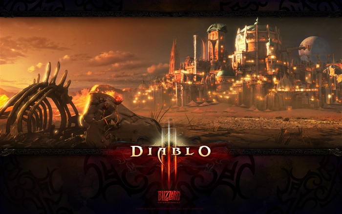 Diablo III, игра широкоформатные обои,s изображение