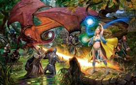 EverQuest игры, художественные фотографии HD обои