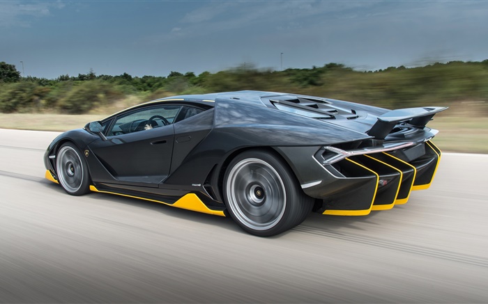 Lamborghini Сентенарио черный скорость суперкара обои,s изображение