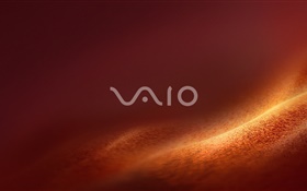 Sony Vaio логотип, пустыня фон HD обои