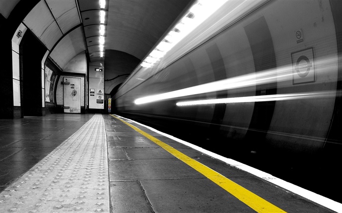 Метро, туннель, станция обои,s изображение