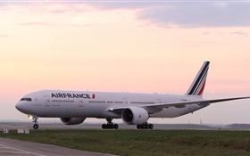Boeing 777 пассажирский лайнер, Франция HD обои