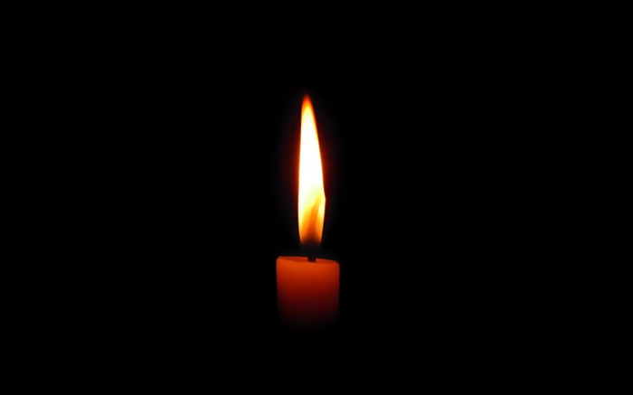 Свеча в темноте, огонь, пламя обои,s изображение