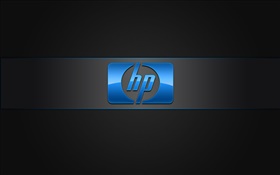 HP синий логотип