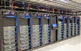 центр обработки данных на суперкомпьютере