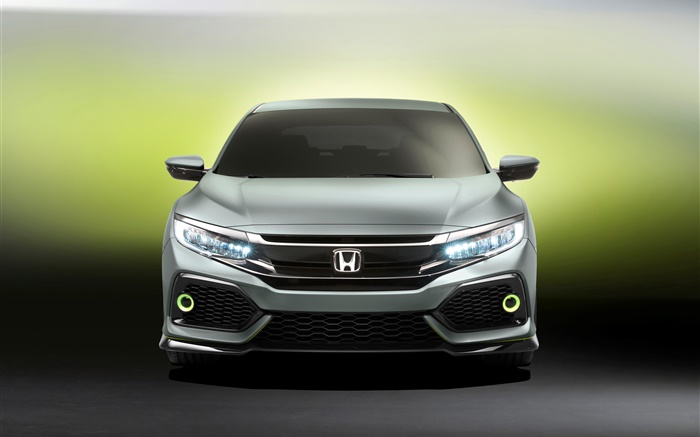 автомобиль вид спереди Honda Civic Hatchback обои,s изображение