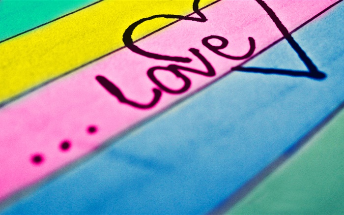 Любовь, красочный фон доска обои,s изображение