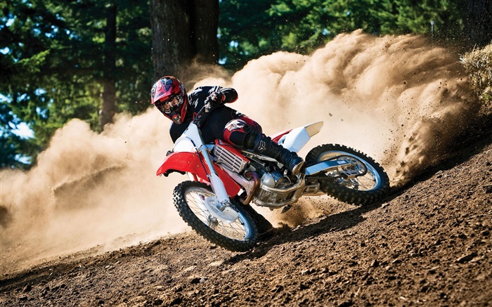 Мотоцикл гонки, дрифт, грязь обои,s изображение
