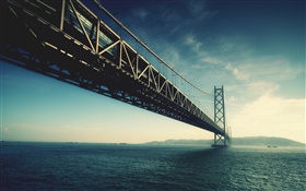 Сан-Франциско, мост, море, США HD обои