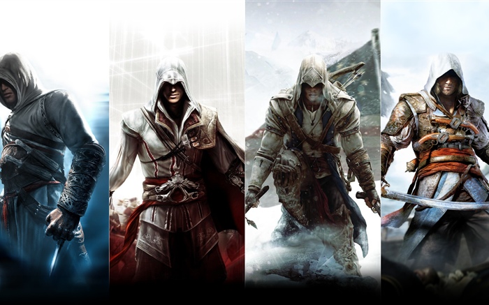 Assassin's Creed, персонажи обои,s изображение