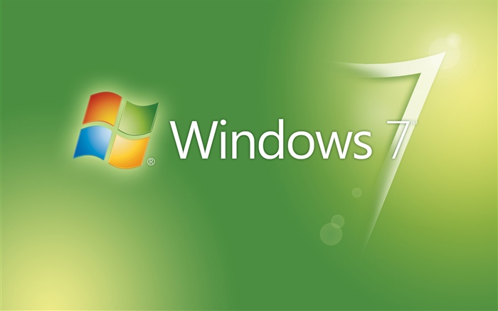 Windows 7 зеленый абстрактного фона обои,s изображение